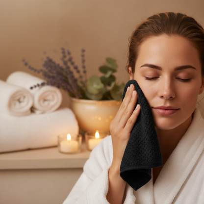 Reveal Radiant Skin in Seconds with Hexagonal Charcoal Fiber Technology